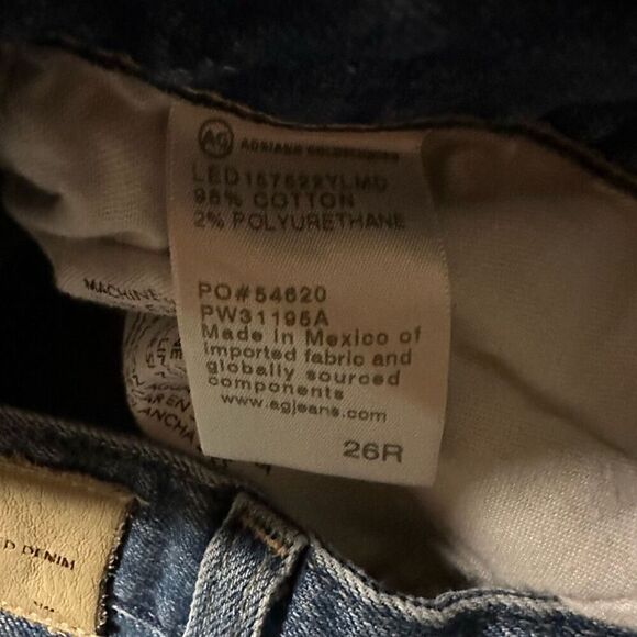 AG Adriano Goldschmied ex-boyfriend slouchy slim jeans 26 - Picture 8 of 12